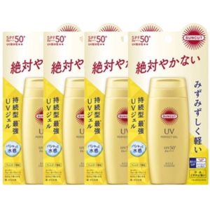 Kose - Suncut UV Perfect Gel Super Water Proof SPF50+ PA++++ - 80g (4ea) Set
