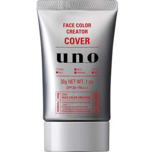 Shiseido - UNO Face Color Creator BB Cream Cover for Men SPF30 PA+++ - 30g