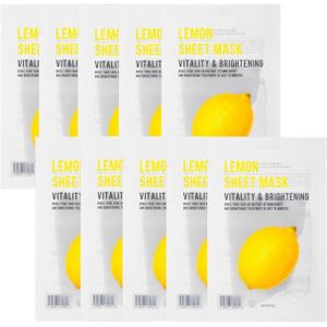 EUNYUL - Purity Lemon Sheet Mask - 10pcs set