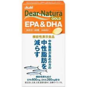Asahi - Dear Natura Gold EPA & DHA 30 Days Supply - 180 tablets
