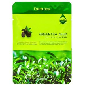 Farm Stay - Visible Difference Mask Sheet - Green Tea Seed - 1stuk