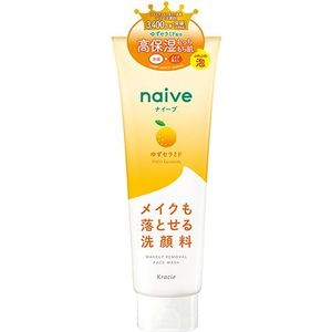 Kracie - Naive Makeup Remover Cleansing Foam Yuzu Ceramide - 200g