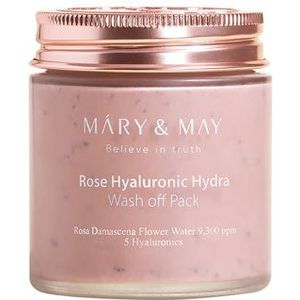 [Promotie] Mary&May - Rose Hyaluronic Hydra Wash Off Pack - 125g