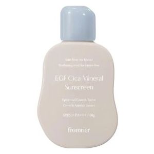 fromrier - Vegan EGF Cica Mineral Sunscreen SPF50+ PA++++ - 60g