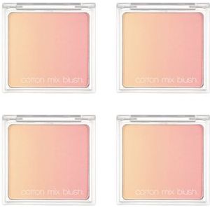 MISSHA - Cotton Mix Blush - 11g - 01 Strawberry Banana (4ea) Set
