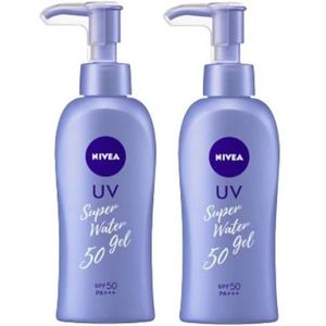 NIVEA Japan - UV Super Water Gel SPF50 PA+++ - 140g (2ea) Set