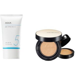 MISSHA - All-Around Safe Block Aqua Sun SPF50+ PA++++ (New version of All-Around Safe Block Aqua Sun Gel ) - 50ml X Jung Saem...