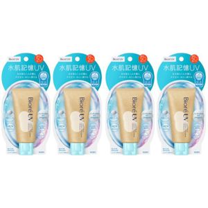 Kao - Biore UV Aqua Rich Watery Hold Cream SPF50 PA+++ - 50g (4ea) Set