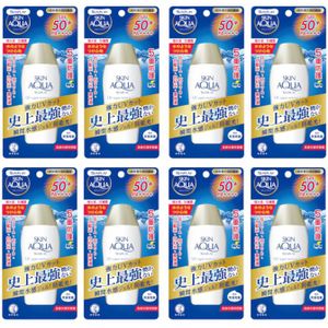 Rohto Mentholatum Sunplay - Skinaqua UV Super Moisture GEL SPF 50 PA++++ - 80g (8ea) Set