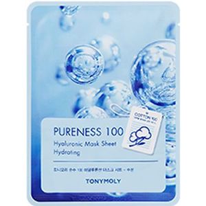 TONYMOLY - Pureness 100 Mask Sheet - Hyaluronic Acid - 1stuk