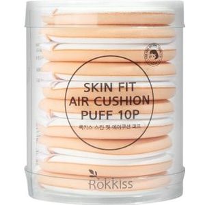 Rokkiss - Skin Fit Air Cushion Puff - 10ea