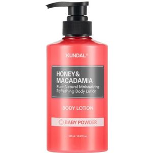KUNDAL - Honey & Macadamia Pure Body Lotion - 500ml - Baby Powder
