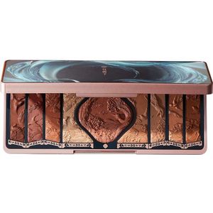 Florasis - Floral Engraving Phoenix Makeup Palette - 12.8g - 02 Retro Brown