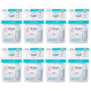Kao - Curel Intensive Moisture Care Foaming Wash - Refill 130ml 8pcs Set