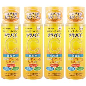 Rohto Mentholatum - Melano CC Brightening Lotion (Japan Version) - Normal - 170ml (4ea) Set