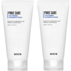 ROVECTIN - Pore Care Tightening Cleansing Foam (New Version of Clean Green Papaya Pore Cleansing Foam) - 150ml (2ea) Set