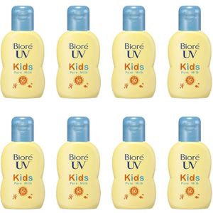 Kao - Biore UV Kids Pure Milk Sunscreen SPF50 PA+++ - 70ml (8ea) Set