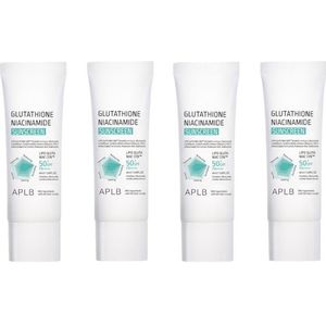 APLB - Glutathione Niacinamide Sunscreen SPF50+ PA++++ - 40ml (4ea) Set