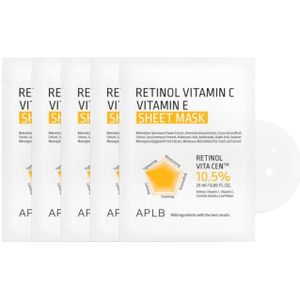 APLB - Retinol Vitamin C Vitamin E Sheet Mask (5ea) Set