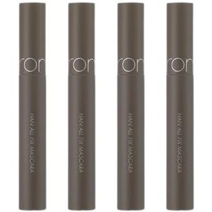Romand - Han All Fix Mascara - 7g - L02 Long Ash (4ea) Set