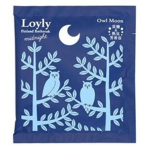 CHARLEY - Loyly Midnight Finland Bathsoak - 50g - Owl Moon
