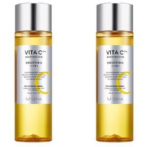 MISSHA - Vita C Plus Brightening Toner - 200ml (2ea) Set