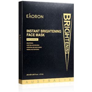 EAORON - Instant Brightening Face Mask - 5stukken