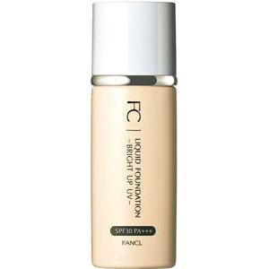 Fancl - Liquid Foundation Bright Up UV SPF30 PA+++ - 27ml - 01 Pink Beige
