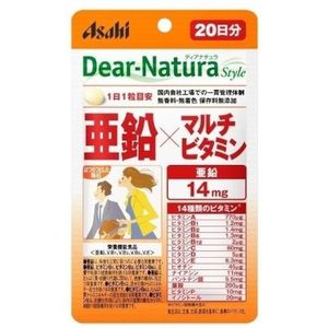 Asahi - Dear Natura Style Zinc X Multivitamin 20 Days Supply - 20 tablets