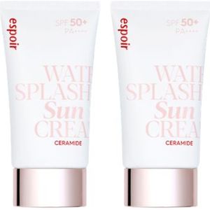 eSpoir - Water Splash Sun Cream Ceramide SPF50+ PA++++ - 60ml (2ea) Set