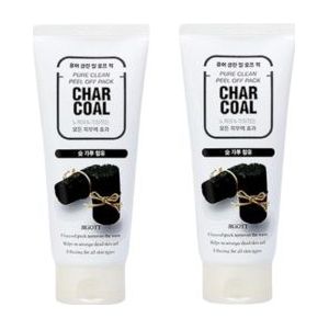 Jigott - Pure Clean Peel Off Pack No.Charcoal - 180ml (2ea) Set
