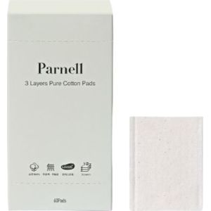 Parnell - 3 Layers Pure Cotton Pads - 60pads