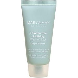 Mary&May - Cica Tea Tree Soothing Wash Off Pack - 30g