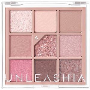 Unleashia - Glitterpedia Eye Palette - 6.2g - No 5 All of Dusty Rose