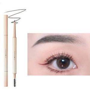 Judydoll - Skinny Triangular-Shaped Eyebrow Pencil - 0.08g - #02 Soft Gray
