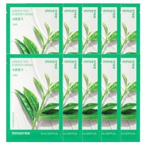 innisfree - Active Mask - Green Tea (10ea) Set