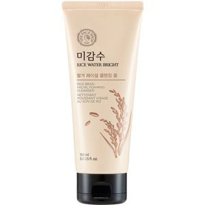 THE FACE SHOP - Rice Water Bright Rice Bran Facial Foaming Cleanser - 150ml