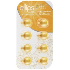 ELLIPS - Hair Vitamin Heat Protection - 8stukken - Smooth & Shiny (Yellow)