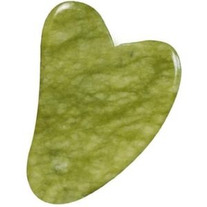 [Deal] MissLady - Scraping Board Gua Sha Massage Tool (Heart-shaped) - 1pc - Grass Green
