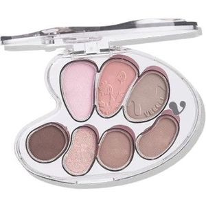 VEECCI - Artist 7-Color Eyeshadow Palette - 6.5g - D02 Walnut