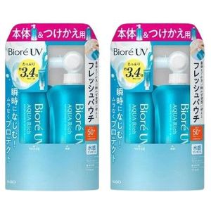 Kao - Biore UV Aqua Rich Watery Essence SPF50+ PA++++ - 120g + 120g (2ea) Set