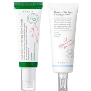 AXIS-Y Dark Spot Correcting Glow Serum X Heartleaf My Type Calming Cream