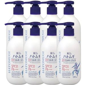 KUMANO COSME - Reihaku Hatomugi UV Milky Gel SPF31 PA+++ - 250g (8ea) Set