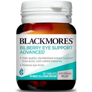 BLACKMORES - Bilberry Eye Support Advanced - 30 Capsules