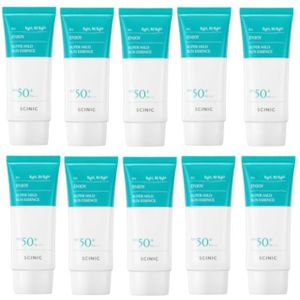 SCINIC - Enjoy Super Mild Sun Essence SPF50+ PA++++ - 50ml (10ea) Set
