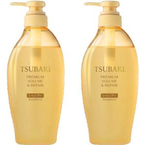 Shiseido - Tsubaki Premium Volume & Repair Shampoo - 450ml (2ea) Set