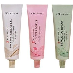 Mary&May - Seoul Edition Hand Cream Trio Set - 1 Set (3 artikelen)