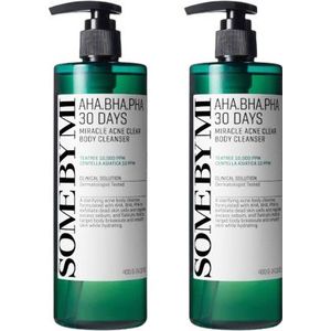 SOME BY MI - AHA-BHA-PHA 30days Miracle Acne Clear Body Cleanser - 400g (2ea) Set