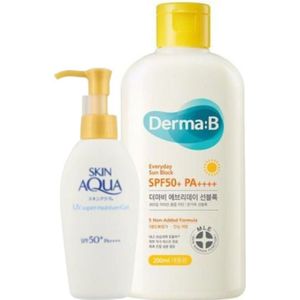 Derma:B x Rohto Mentholatum - Best Sunscreen Set