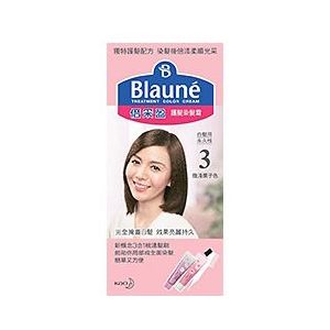 Kao - Blaune Treatment Color Cream - 1 Box - Lighter Brown